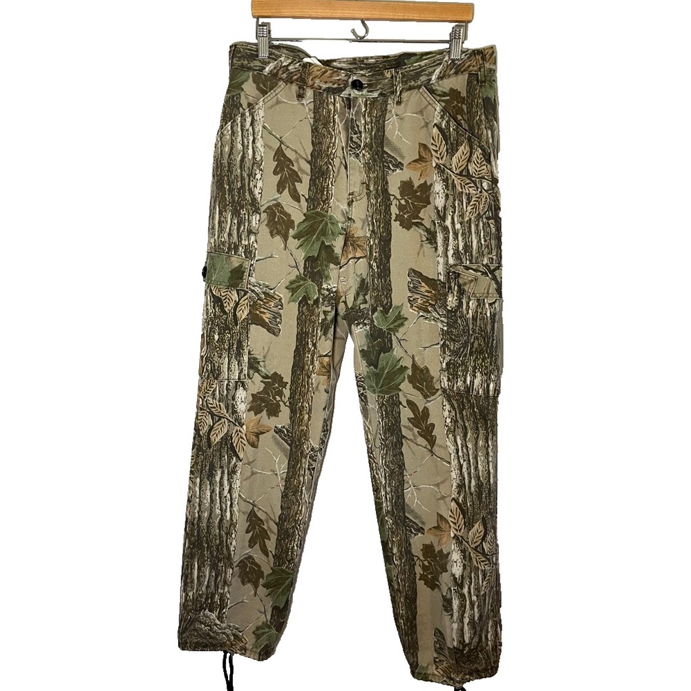 Vintage Liberty Camo Cargo Utility Pant 32" Outdoors Hunting Fishing Tactical